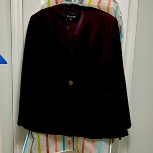 Jones New York beautiful deep brown pantsuit size 18w